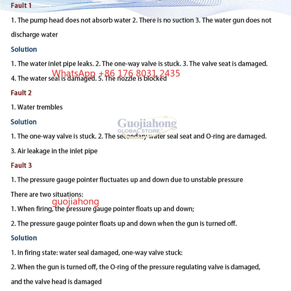 Pompa a stantuffo ad alta pressione Pompa da 20 L/min 250 Bar per idropulitrice ad alta pressione