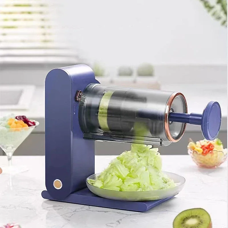 Machine à crème glacée aste Smunvétérans wn ie, rasoir à glace flocon de neige bricolage, machine à glace Slushy, machine à boissons, machine à dessert, machine à fruits Mein Mein