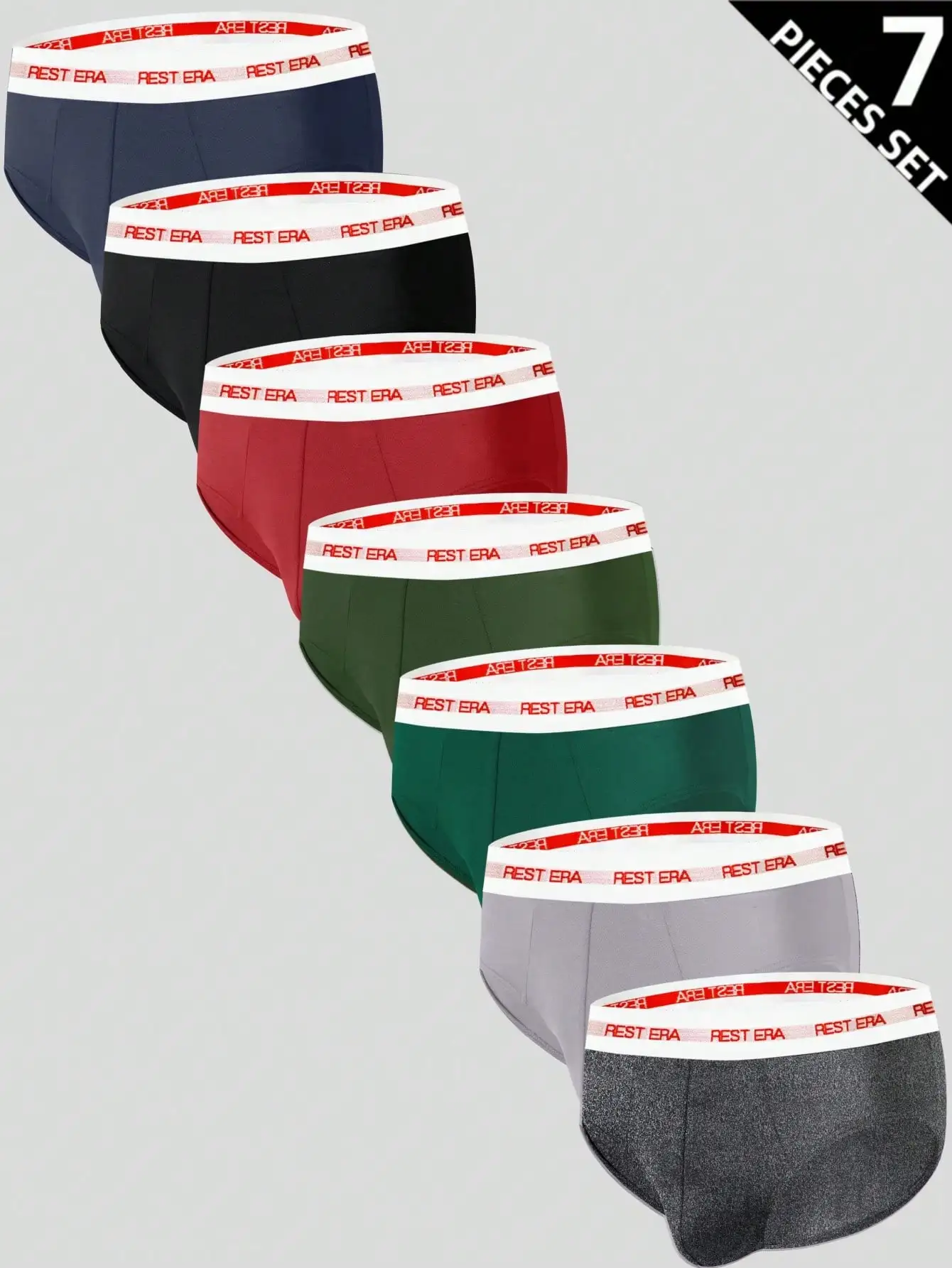 

Набор из 7 мужских трусов с принтом в виде букв