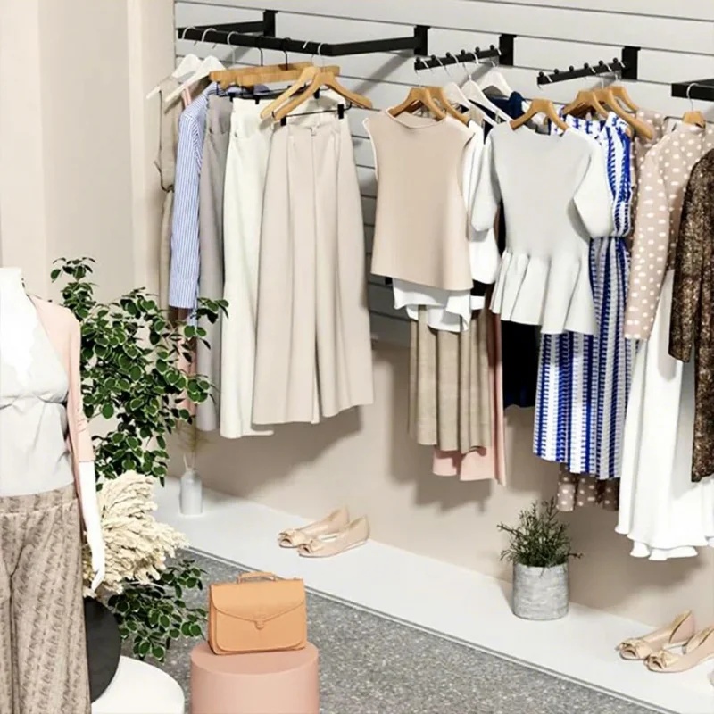 

Customize.Metal Shelves Clothing Store Fashion Clothing Store Girl Clothing Shop