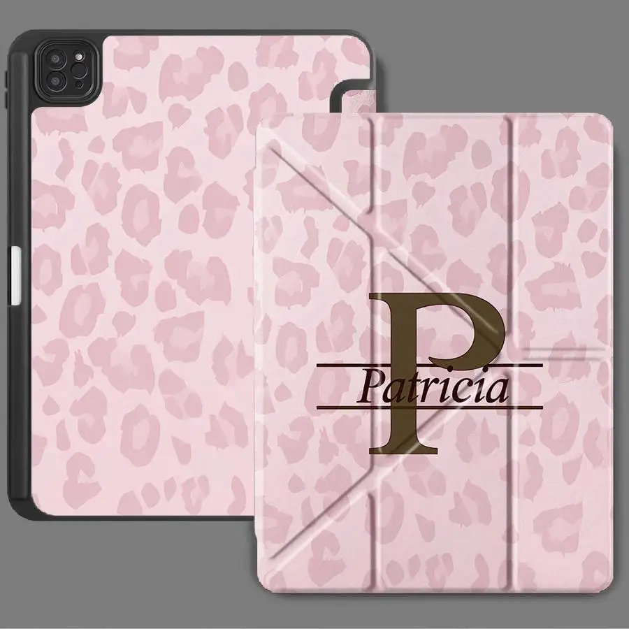 

Fashion Leopard Print P Tablet Case For iPad Pro 2025 Pro 11th 10th 9th 8th 7th 12.9inch Mini 6 7 Air 4 5 M3 M2 M4 11inch Holder