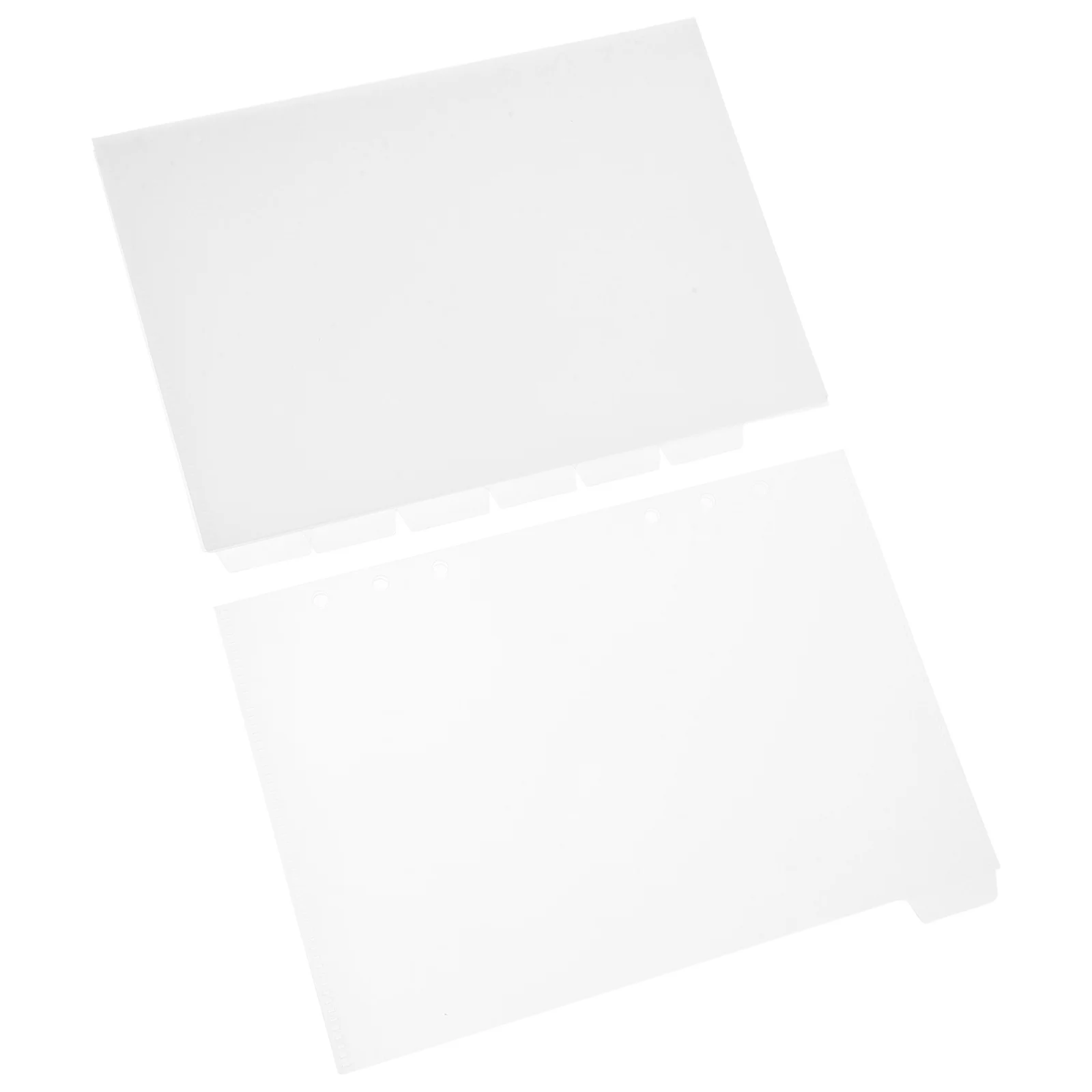 

7pcs Budget Binder Inserts Portable Reusable Binder Pockets Pp Material Loose Leaf Pocket Insert Multi-Use Budget Book