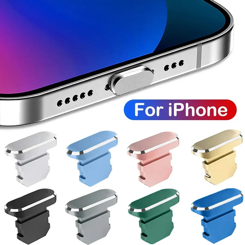 Apple用アルミニウム合金防塵プラグ,iPhone14用14,13,12 pro,max,11,xs,8 plus,ipad,Airpods,Appleシリーズ