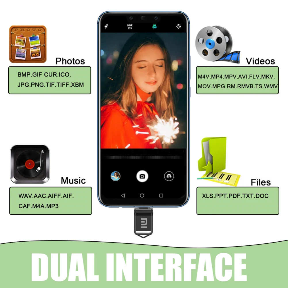 Xiaomi 2TB USB Flash Drive High Speed USB Transfer Type-c 2-In-1 Metal Flash OTG Pendrive Waterproof Pen Drive For Computer