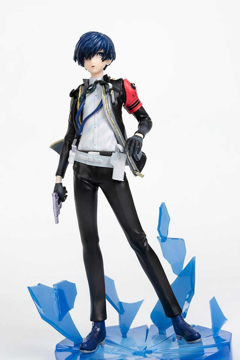 21.5cm Anime Figure PERSONA3 Figurines Yuuki Makoto PVC Action Figure Collection Doll Toy Gift