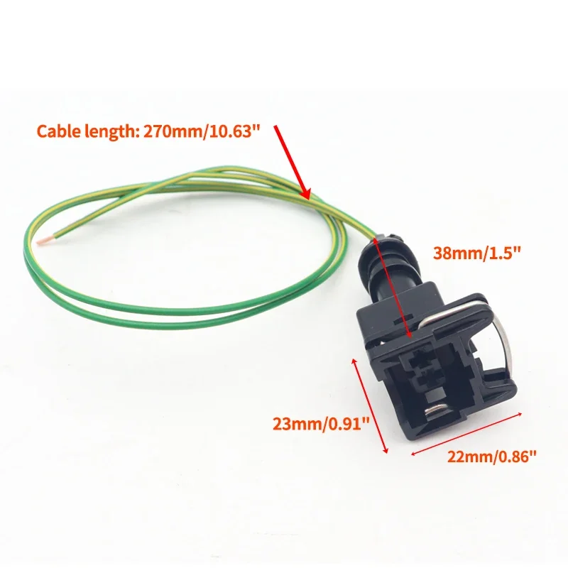 Fil de prise de pompe à carburant, connecteur SFP E14, hautement pour Webasto, chauffage Eberspacher, accessoires automobiles, 2 broches, 1 pièce