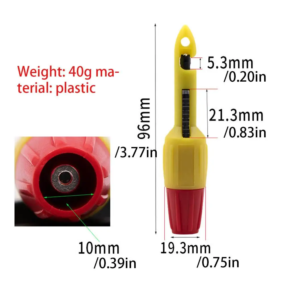 Sonde di prova per multimetro perforante universale punta Tester per Pin di estensione dell\'ago Non distruttivo sostituibile staccabile