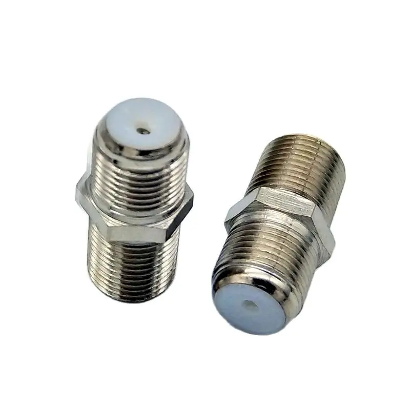 

F Type Female To Female CATV Coaxial Connector For CATV Coaxial Cable Adapter British System 100Pcs/Lot