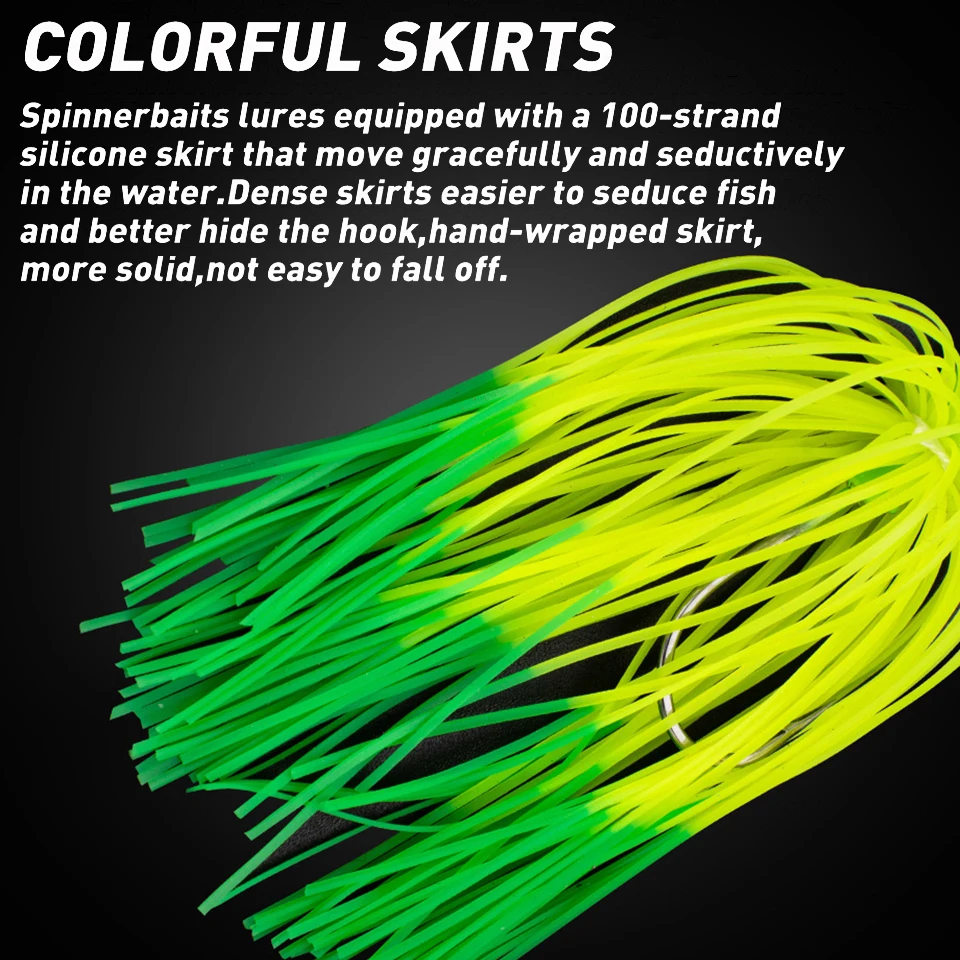 المشي الأسماك 12 جرام 16 جرام سبينر الطعم الصيد إغراء عالية الجودة تهزهز الطعم الاصطناعي باس بايك Buzzbait المتذبذب الصيد البحري المياه العذبة