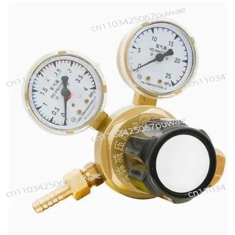 Industrial Gas Regulator, M60/861 Type Oxygen Acetylene Propane Regulator, All Brass Body High Pressure Reducing Valve