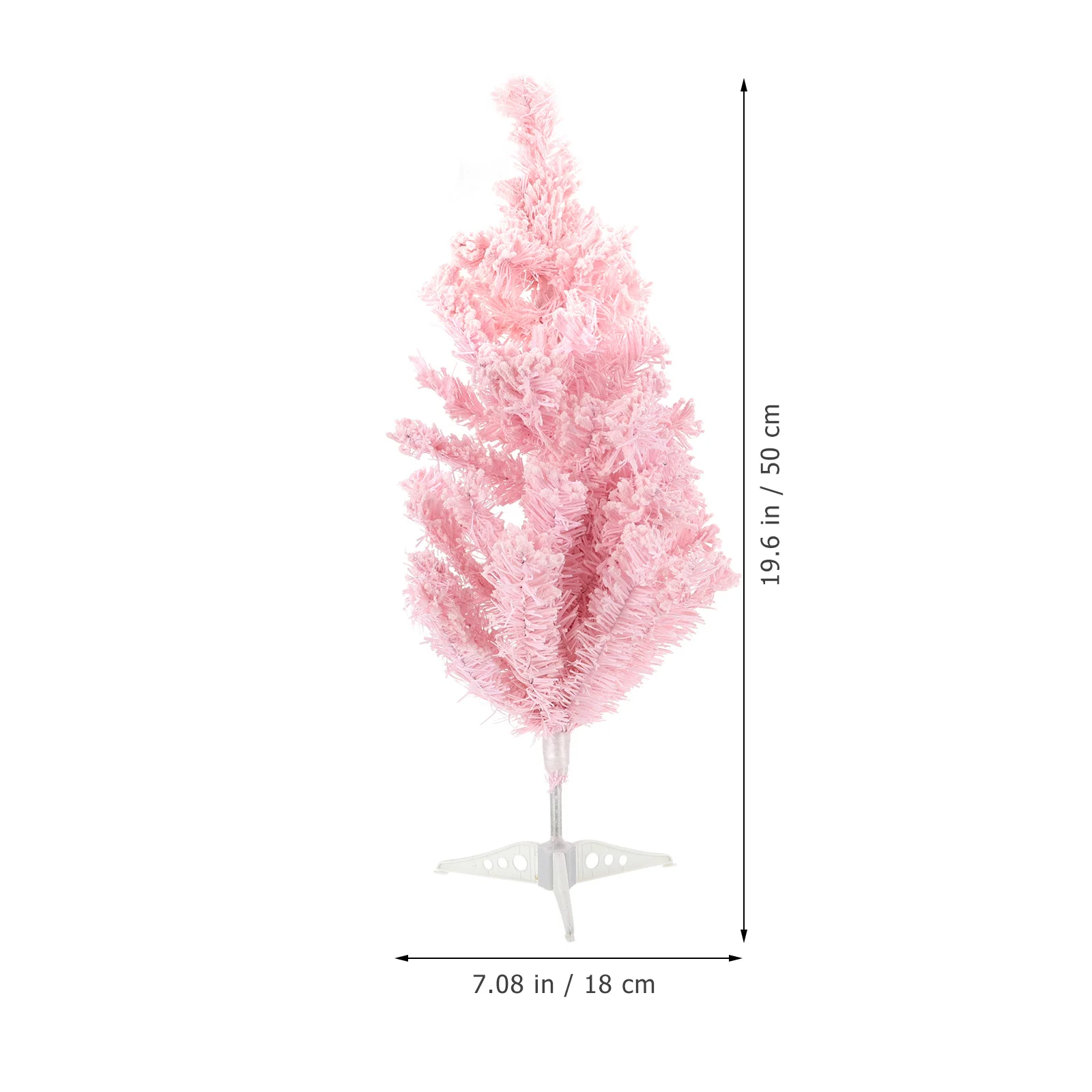 

Chic Design Pink Flocking Christmas Tree Beautiful Window Interior Decor Xmas Party Layout Prop Christmas Tree