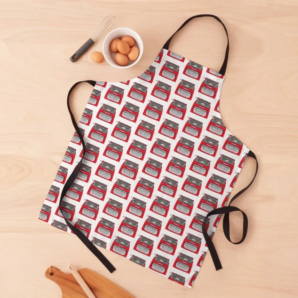 

This day we write typewriter Apron Chef Accessories Things For The Kitchen Cute Kitchen Woman Work Apron