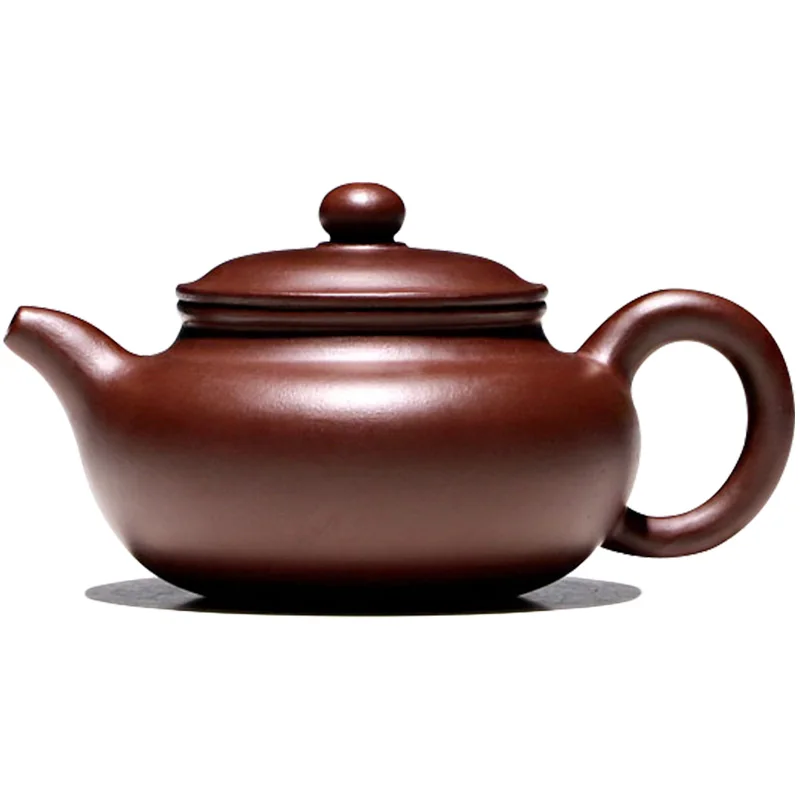 China Yixing Purple Clay Teapot Pure Handmade Teaware Set Original Mine Purple Vermilion Mud Antique Teapot Household Tea set