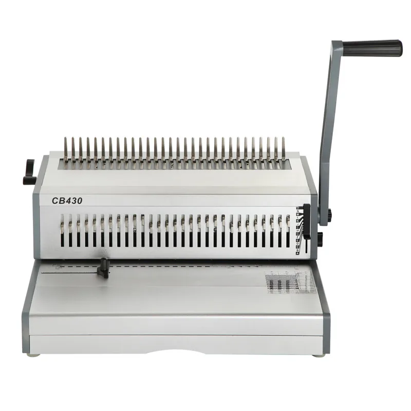 

A3 Manual Plastic Comb Binding Machine CB430