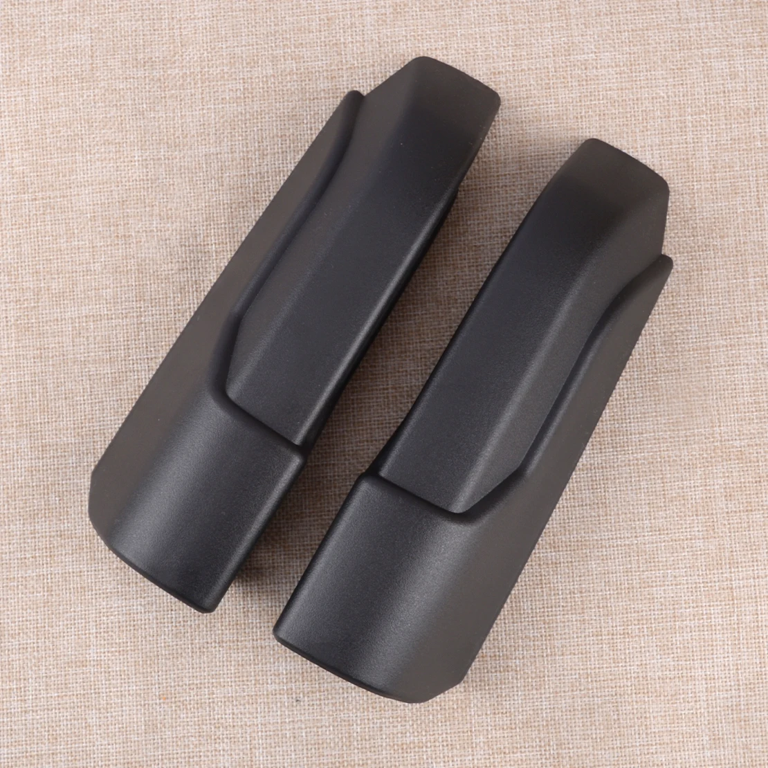 4pcs Front Back Roof Rack Leg Rail End Cover Shell Caps Black ABS Plastic Fit for Honda Pilot 2009 2010 2011 2012 2013 2014 2015