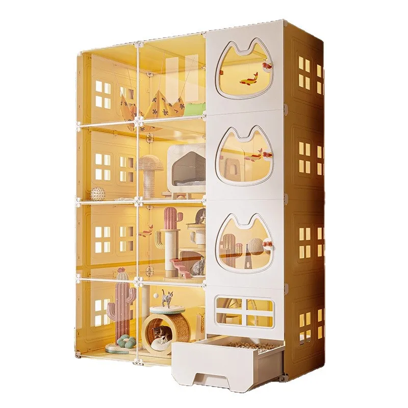 

Large cabinet villa household indoor nest cage free space