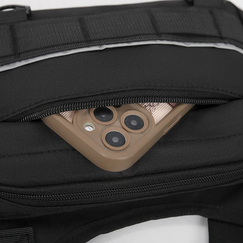 Taktische Outdoor-Brusttasche Unisex Lauf- und Fahrradtasche EDC-Weste Workout-Sport-Brustpackung für Männer – Detail 13