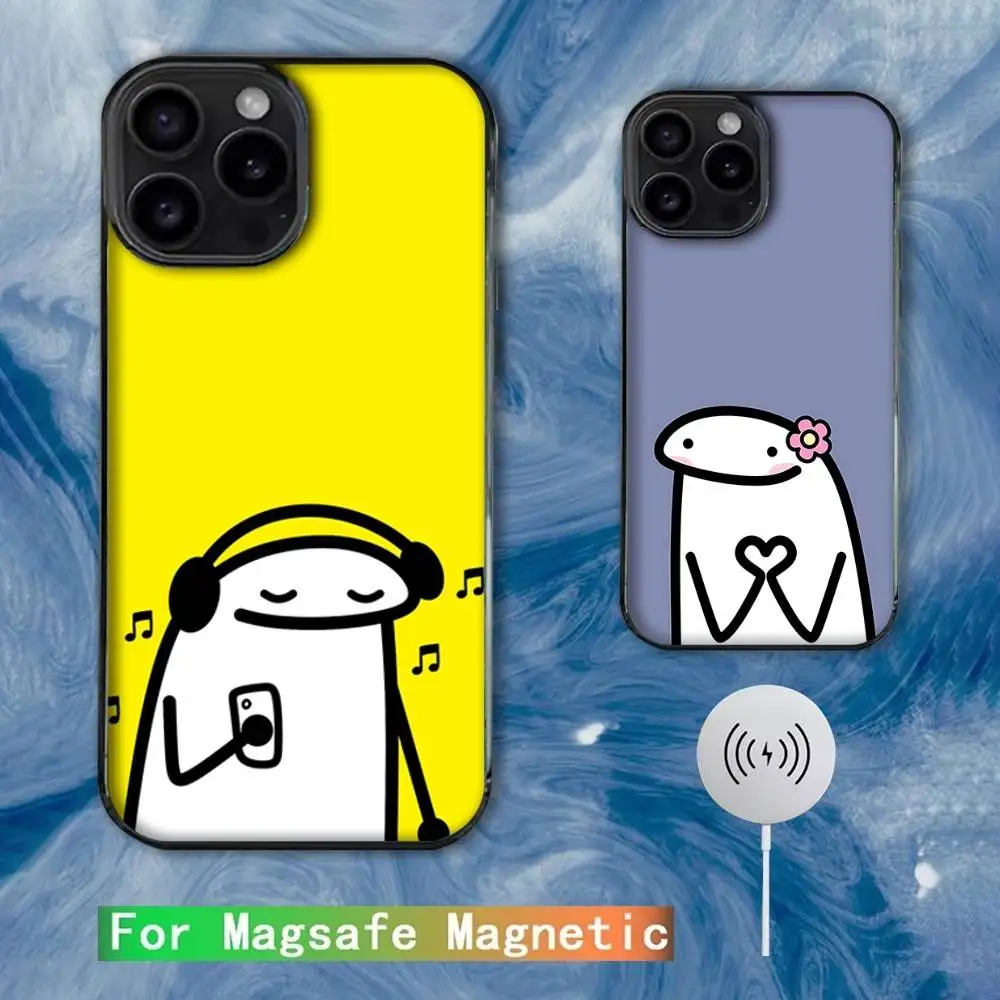 

Funny Stick Figure F-Flork Phone Case For iPhone 16e,16,15,14,13,12,11,Plus,Pro,Max,Mini Magsafe Magnetic Wireless Charging