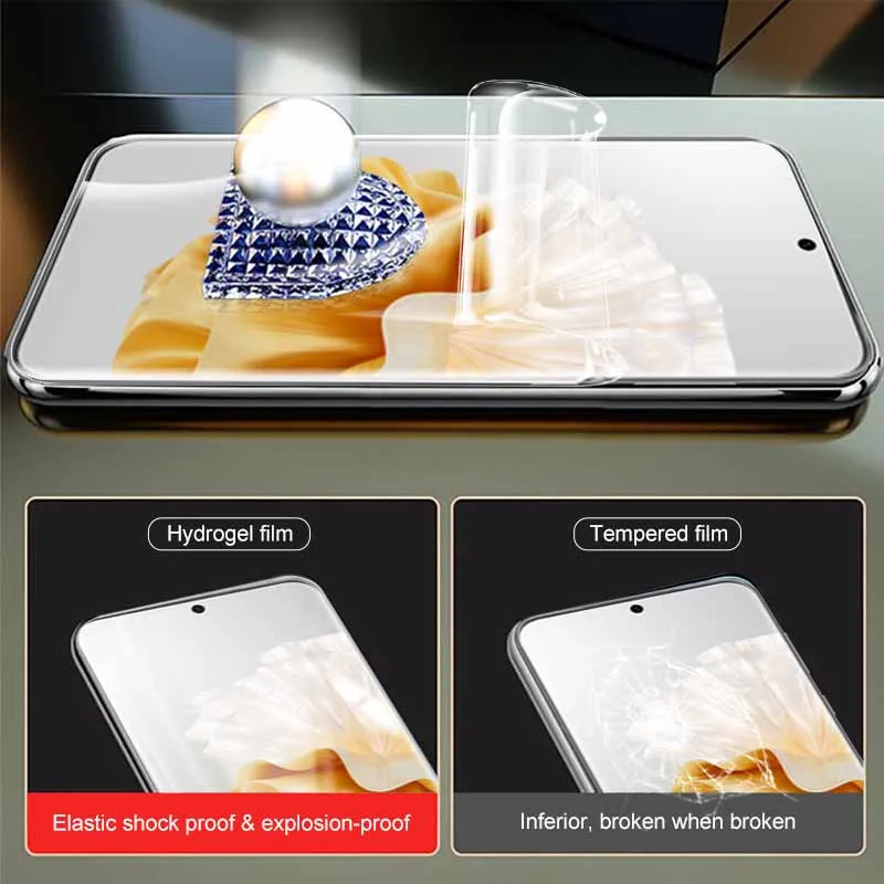 6in1 Frente Voltar Hidrogel Film Para Huawei P60 Pro Camera Screen Protector HuaweiP60 Art hauwei p60art P60Pro proteger filme Capa
