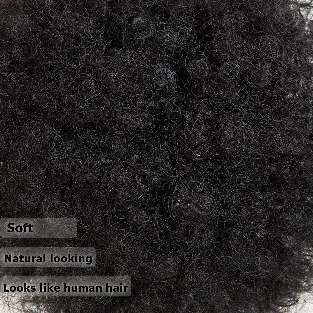 Clip gris rizado - en moño |   Fibra sintética de alta temperatura |   Scrunchie desordenado natural |   Todas las Ethnicidades, Festas/Baldas/Diarios