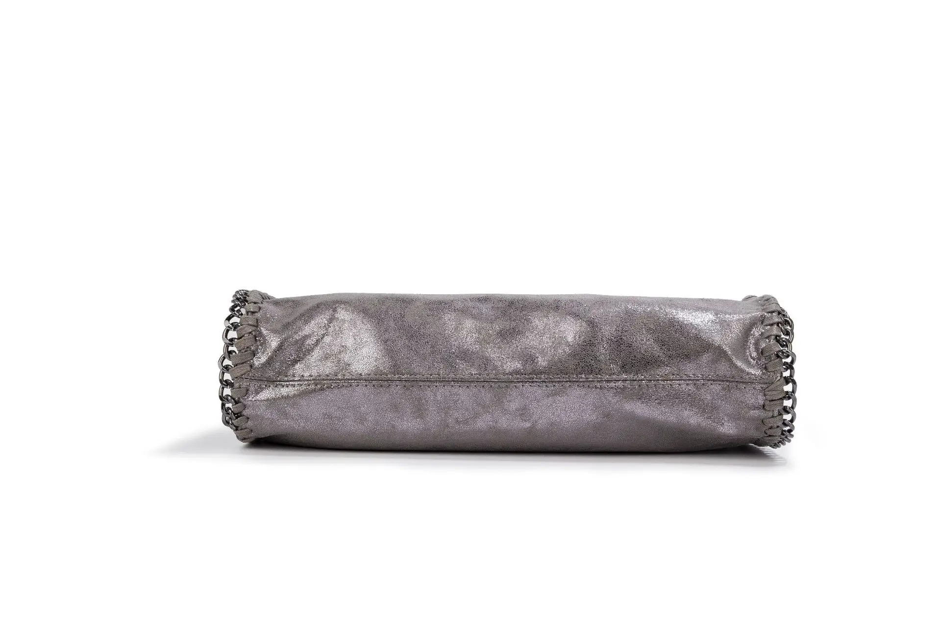 Mode frauen Kette Schulter Tasche Vintage Große Kapazität Umhängetasche Weibliche Faltbare Einfarbig Handtaschen Einkaufstaschen – Detail 11