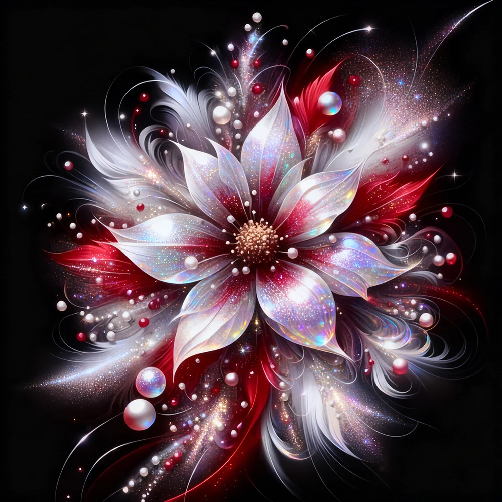 

EverShine Diamond Mosaic Flower DIY 5D Full Drill Diamond Art Painting Kit Embroidery Picture Of Rhinestones Kits Handmade Gift