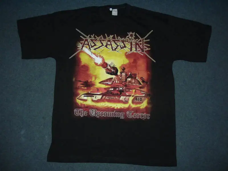 Assassin - Upcoming Terror T SHIRT OFFICIAL