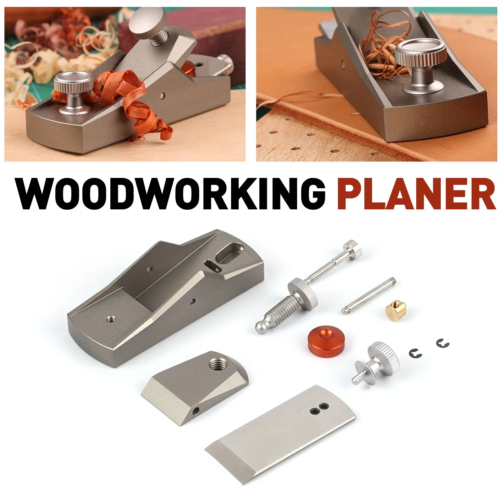 

Woodworking Planer Mini Hand Planer DIY Carpenter Tools European Flat Plane Bottom Edge Wood Trimming Plane Aluminum Alloy