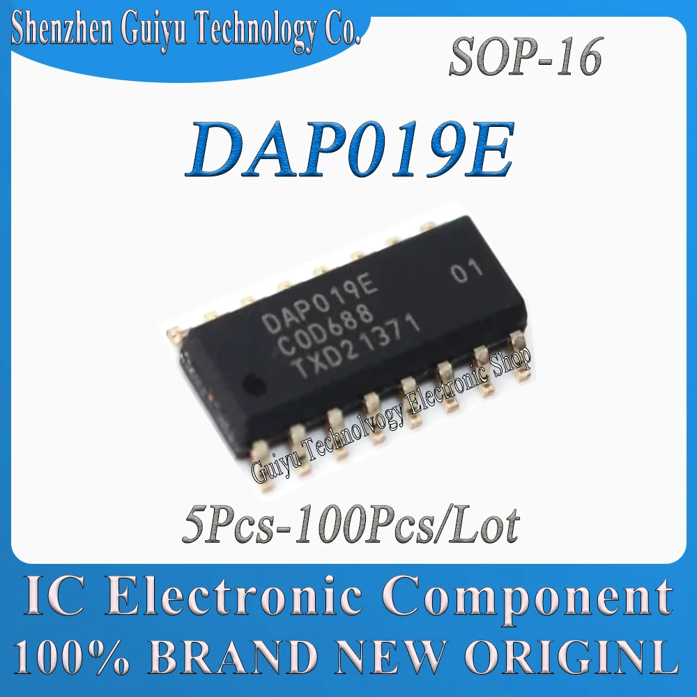 5Pcs-100Pcs/Lot DAP019E DAP019 Lcd Power Chip SOP-16 Ic Bom Service