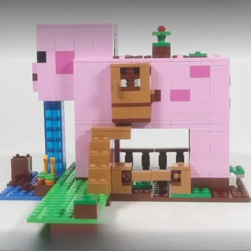 ピギーハウス ビルディングブロックセット 21170 レゴエッド粒子と互換性あり クリスマスギフトに最適