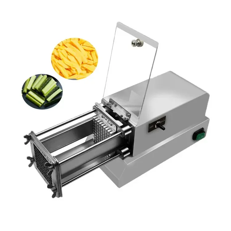 

Kitchen Potato Cutter Electric Potato Chip Cutter Machine With 3 Sizes Replaceable Blades