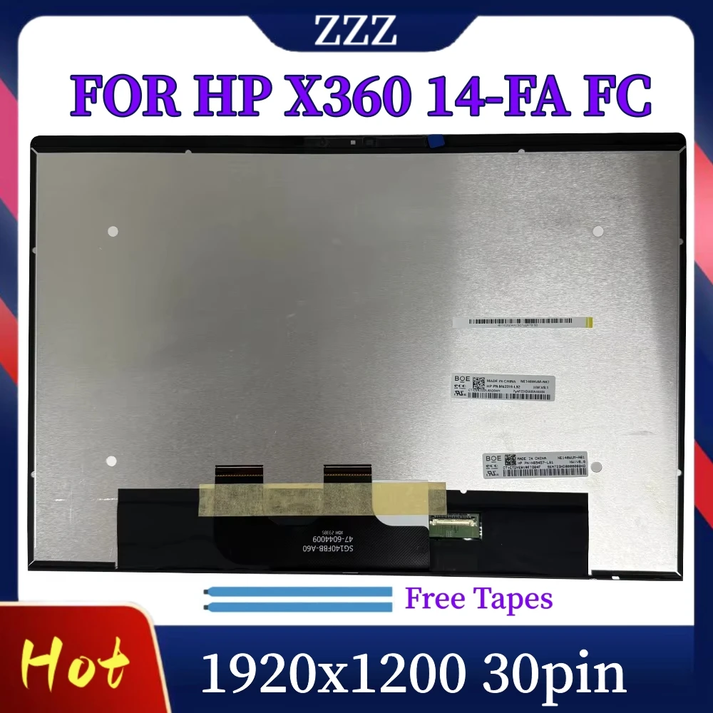 

Touch Screen Assembly LCD Display Panel for ASUS ZenBook Duo, UX482, UX482E, UX482EA, UX482EAR, UX482EG, UX482EGR, 14.0"