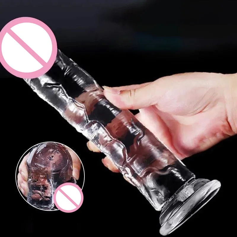 latex anal plug 7 Größen Realistischer klarer Dildo XL Silikon Penis mit Saugnapfstopfen  für Frauen Masturbation Anal Erwachsene Homosexuell Sexspielzeug 18 G-Punkt