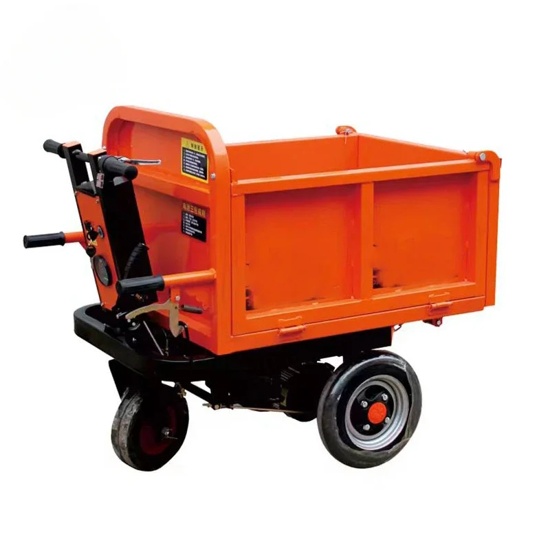 

Hydraulic Power Barrow Mini Dumper Farm Machine Wheel Barrow Tracks Electric Wheel Barrow