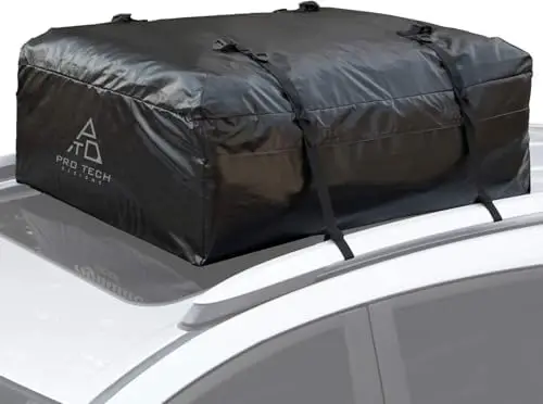 

Sprint 10 cu ft Rooftop Cargo Box – Fits With/Without Roof Racks, Weatherproof