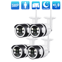 Techage 5MP 3MP Wireless IP Camera Human Detection Night Vision Two Way Audio Bullet WIFI CCTV Video Surveillance Camera