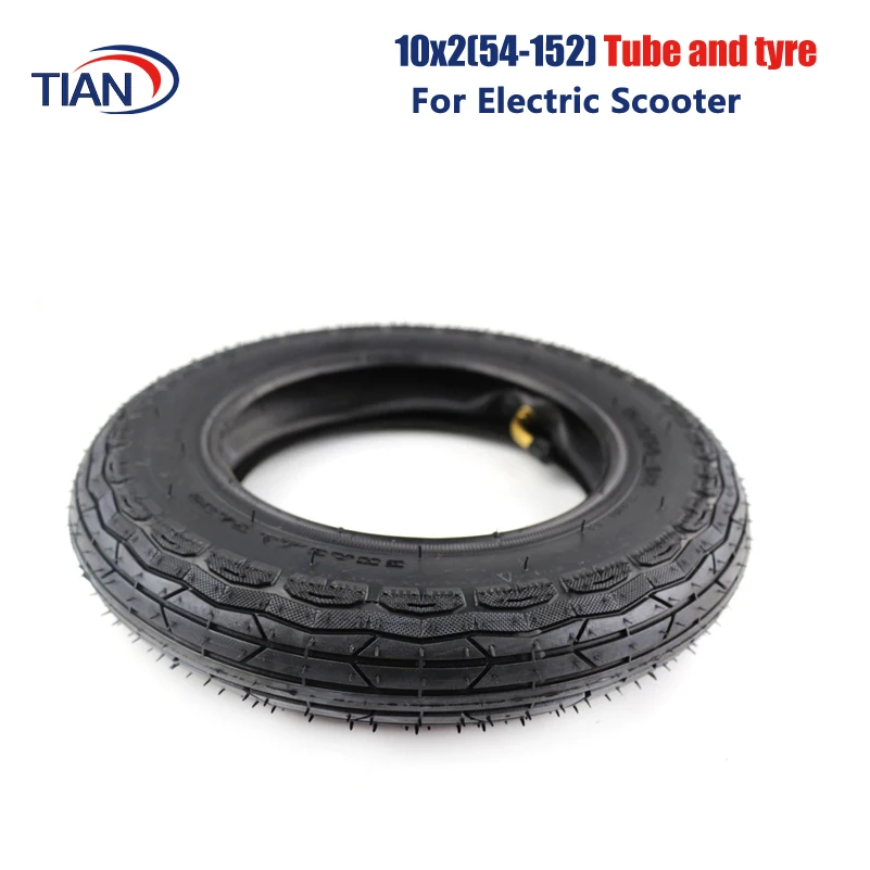 

Best 10x2 54-152 Tyre Tire Inner Tube for Scooter Pram Stroller Kids Bike Schwinn Roadster Trike Tricycle Rear Wheels Bent Valve