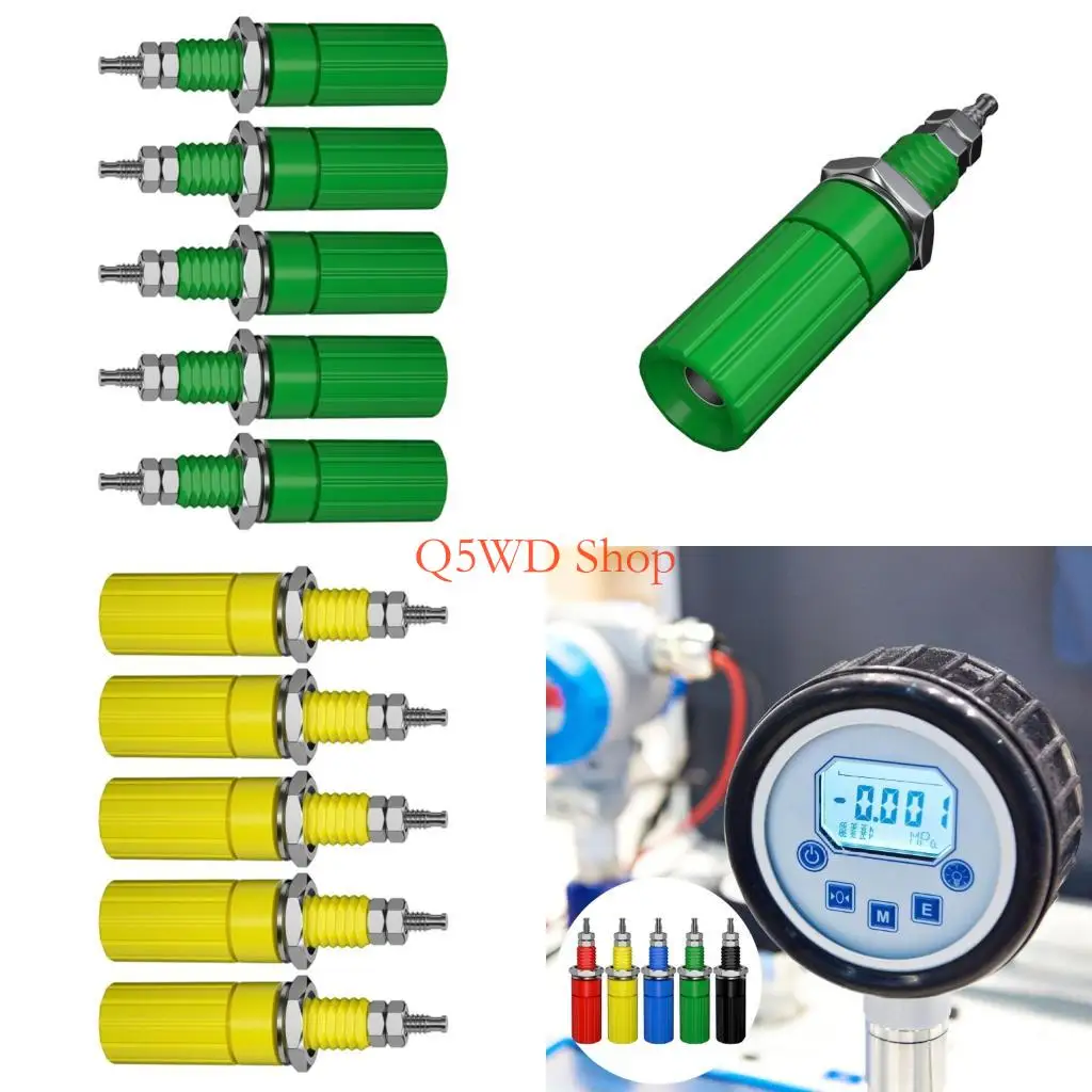 

Q5WD Звукоизоляционная стойка из АБС-пластика и металла с безопасной передачей сигнала Разъемы типа «банан» Обновления для и