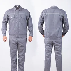 2024 Thin Suit Wear-Resistant Breathable Auto Repair Work Clothes Welding Suit Electrician Anti-scald Work Clothes