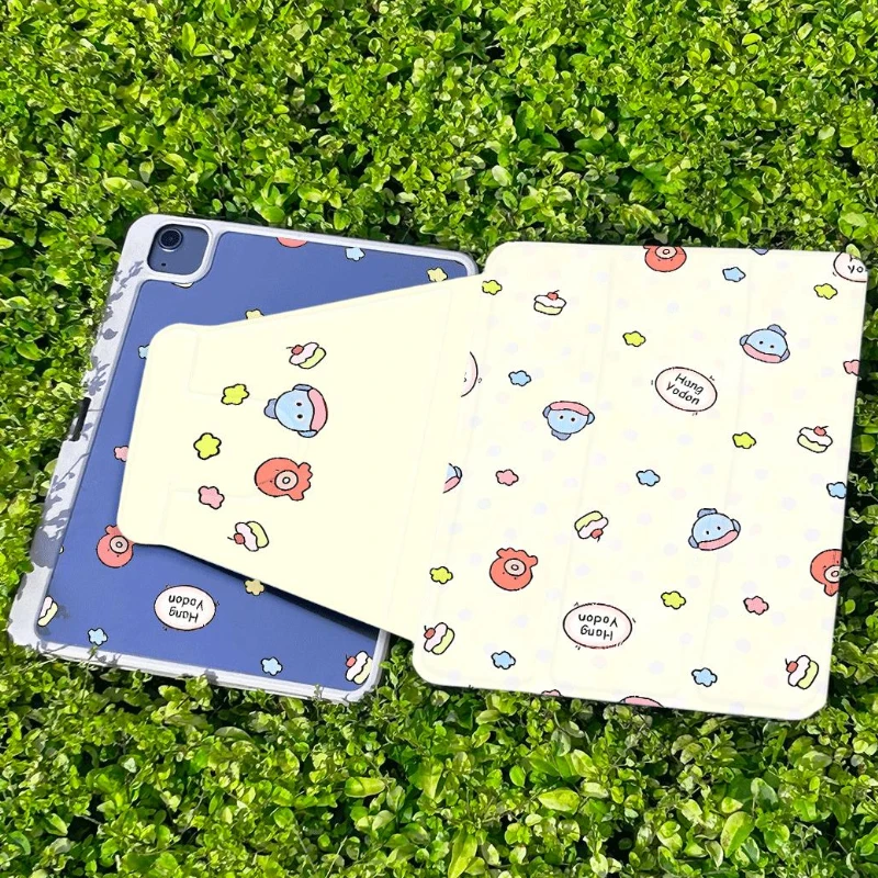 Protective Cover Simple Clownfish Octopus for 10.2 9th 8th 7th Pro 11 2nd 3rd 4th Ipad Mini 6 IPad 6th Generation Case 9.7 Inch