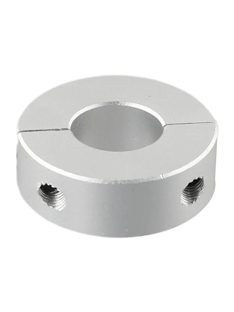 Collare a morsetto doppio diviso in lega di alluminio-Set collare albero 13mm-30mm-viti in acciaio inossidabile A2-finitura ossido nero