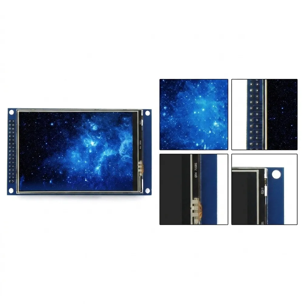 4 Inch IPS TFT LCD Touch Screen 800x480 Resolution 16 Bit Parallel Interface With For SD Card Slot For For STM32 Development Boa