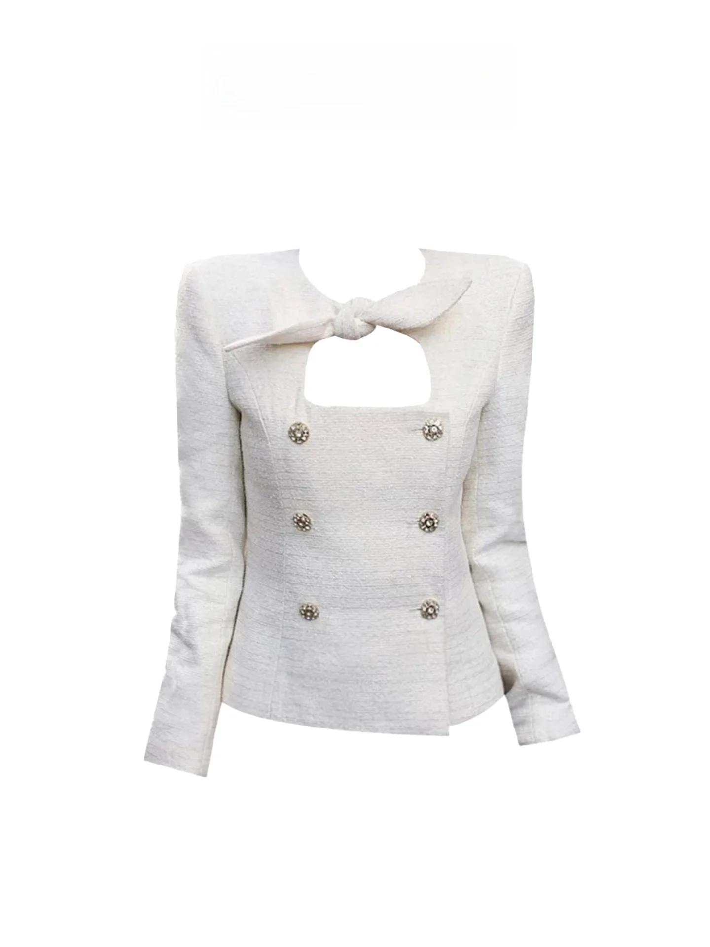 

HEZA Ele Ladylike Knot Square Ne Plus Size Jaet женское осенне-зимнее пальто High Faion Sensation Personali