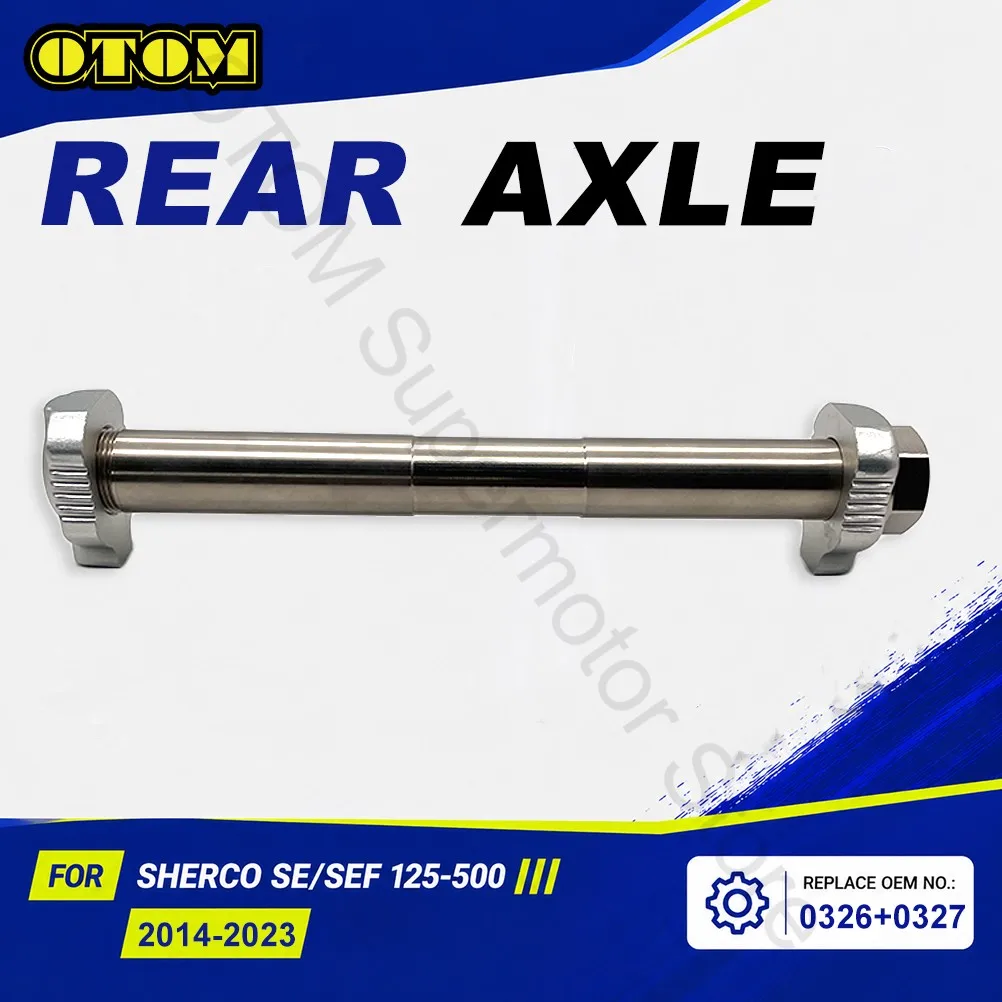 2014-2023 For SHERCO Motorcycle Rear Axle Wheel Hub Shaft Nut Chain Block Adjuster Spacer SE SEF 125 250 300 450 500 Dirt Bikes