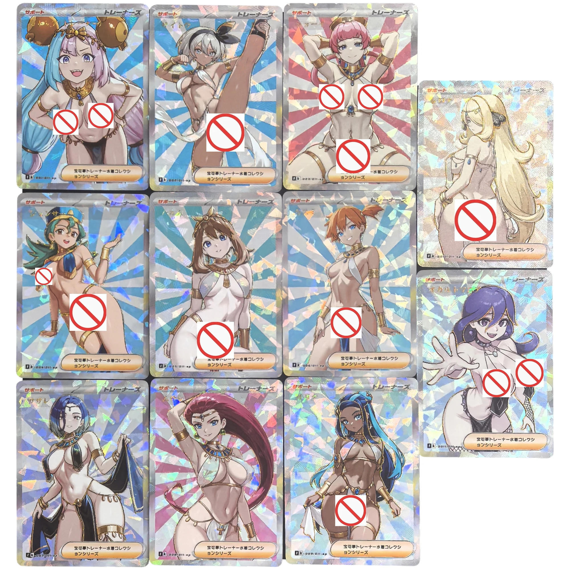 لتقوم بها بنفسك 15 قطعة/المجموعة PTCG المدرب سينثيا ليلي روزا ضبابي مارني ACG الذهب الساخن بطاقة فلاش الكلاسيكية أنيمي جمع بطاقات لعبة هدية