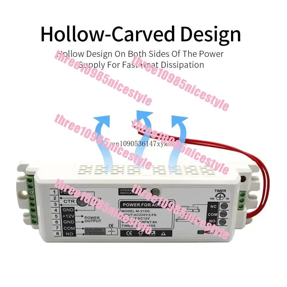 Access control power supply controller, switching  controller, backup ower supply automatic switching power supply