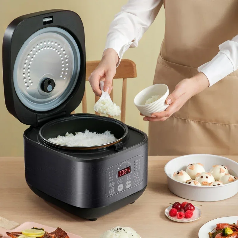 Rice Cooker Intelligent Reservation Cooking 4L Large Capacity Multi-Functional Integrated Steaming Boiling Stewing Rice Cooker