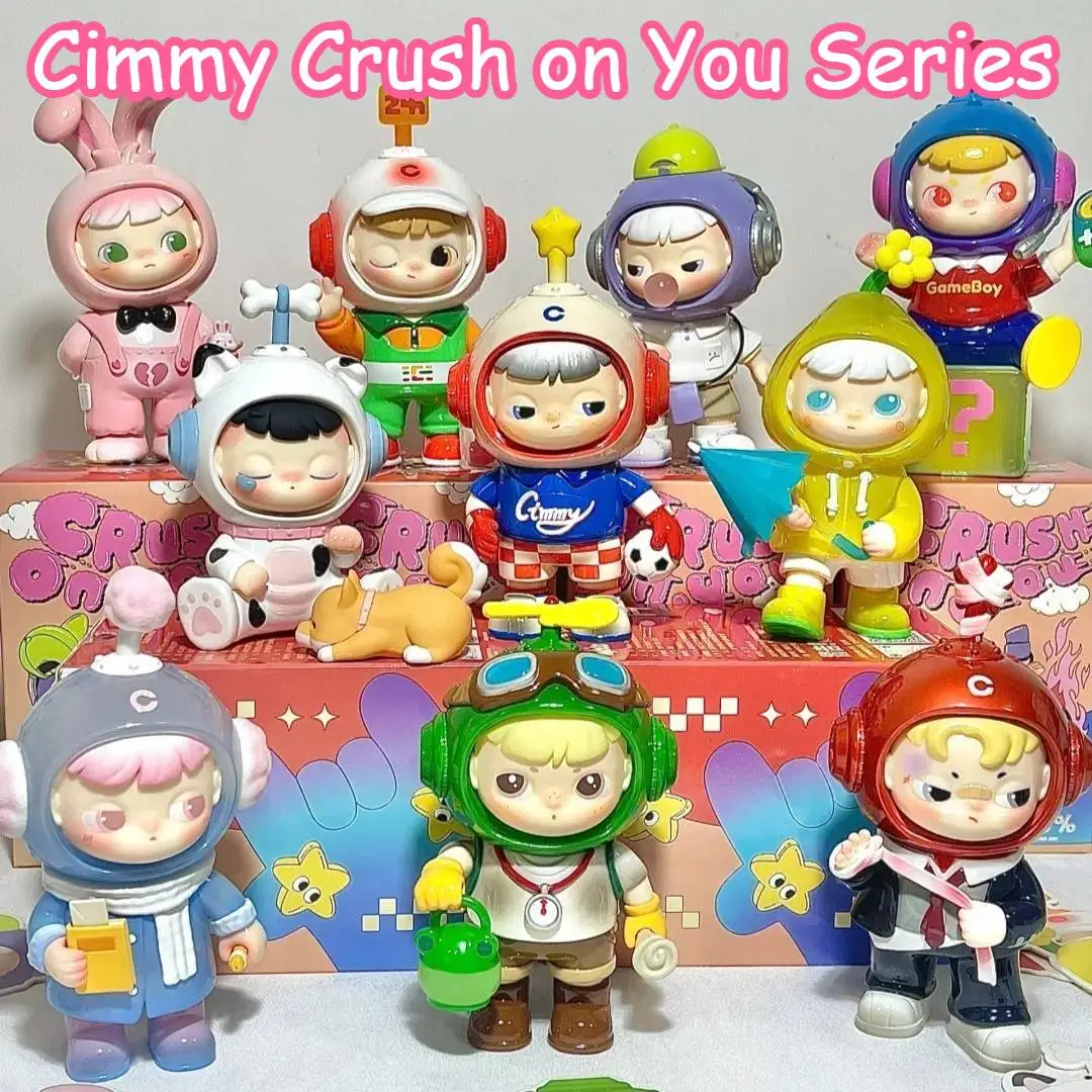 

Серия Cimmy Crush on You, слепая коробка, стильная милая аниме-кукла, модель орнамента, подарок, модные коллекционные предметы, игрушка-сюрприз, подарки