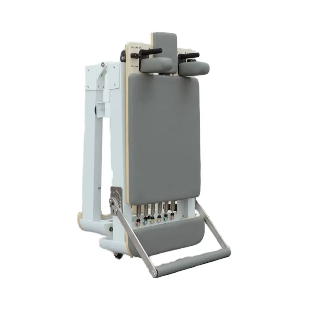 

High Quality White Aluminium Alloy Pilates Reformer Machine for Home Commercial Yoga Studio Use Fitness Equipment PU