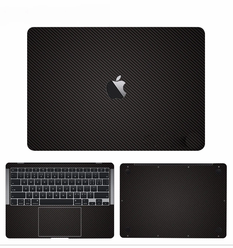 KH Special Carbon fiber Vinyl Laptop Sticker Skin Decals Protector Cover for Apple MacBook Air 2022 13.6